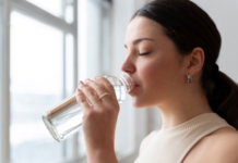 drinking water